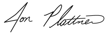 Jon Plattner's Signature