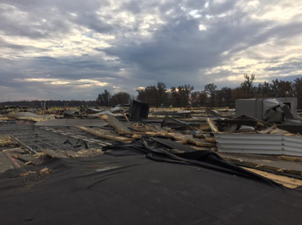 Crown Celina tornado roof damage
