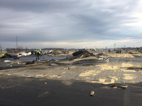 Crown Celina tornado roof damage